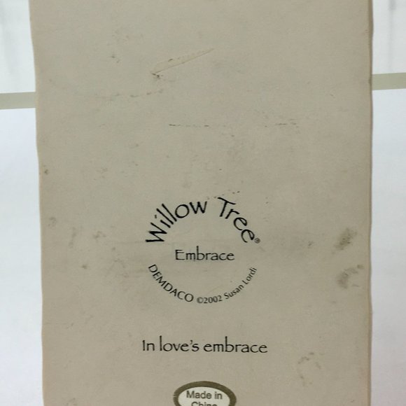 Vintage 2002 Willow Tree In Love's Embrace Man and Woman Demdaco Wall Decor - Picture 6 of 6